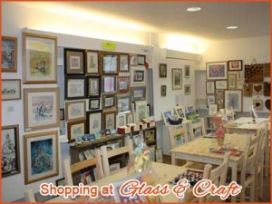 Kersey Mill glass craft and gift shop